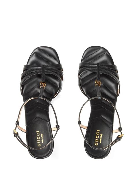 gucci strap sandals|farfetch gucci sandals sale.